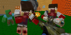 Blocky Combat Swat Zombie Survival 2022